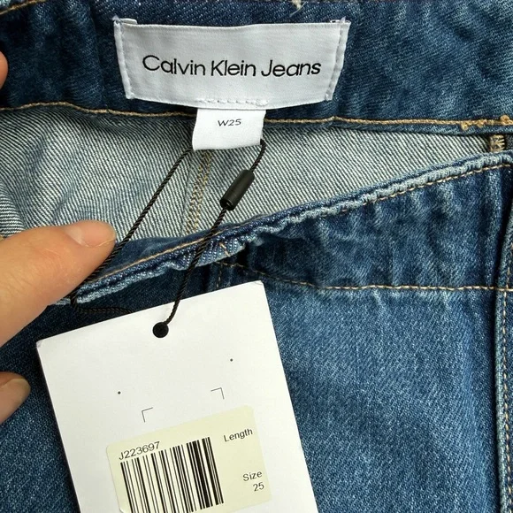 Calvin Klein Jeans Mini Skirt size 25z NWT - Picture 3 of 6